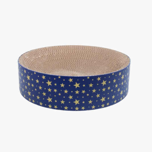 Festive Cardboard Cat Scratcher