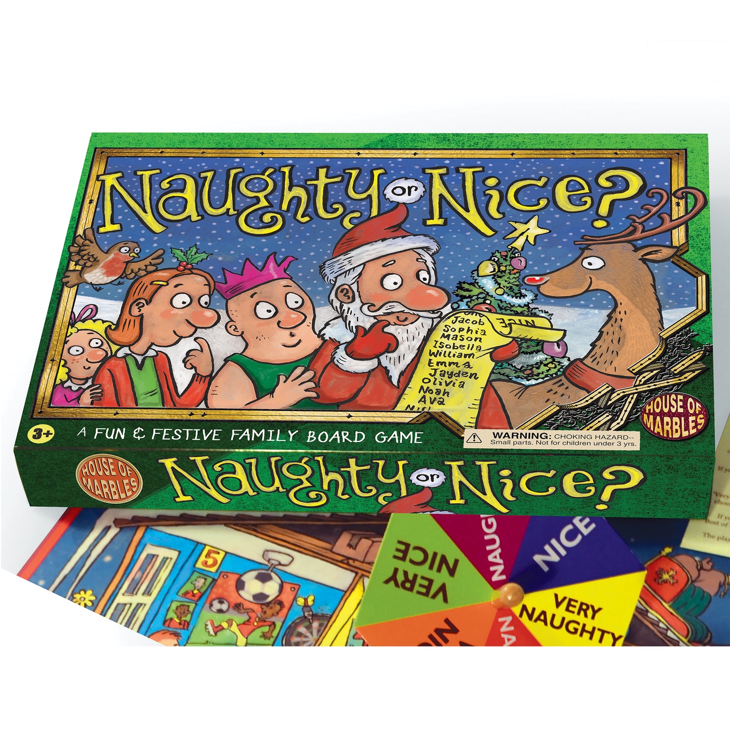 Naughty or Nice? Christmas Board Game