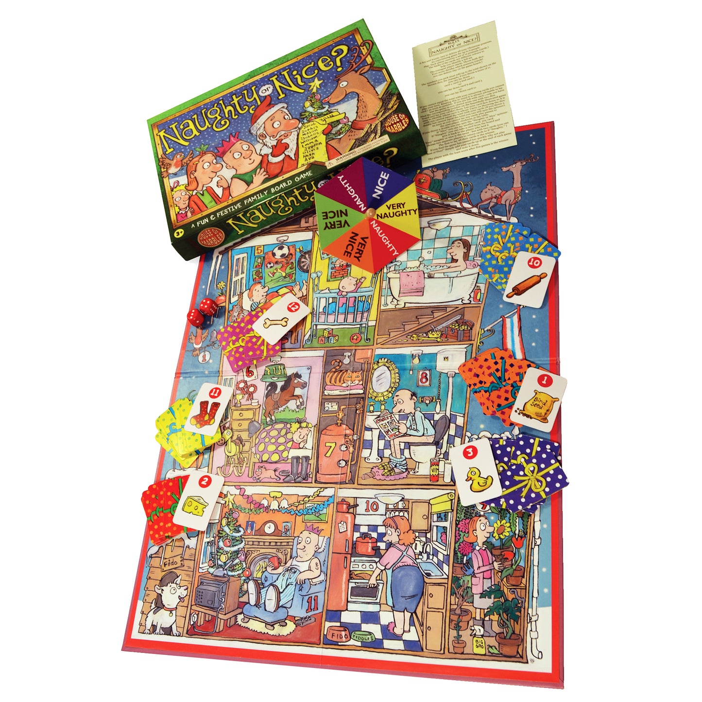 Naughty or Nice? Christmas Board Game