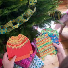 Christmas Jumpers Sewn Garland