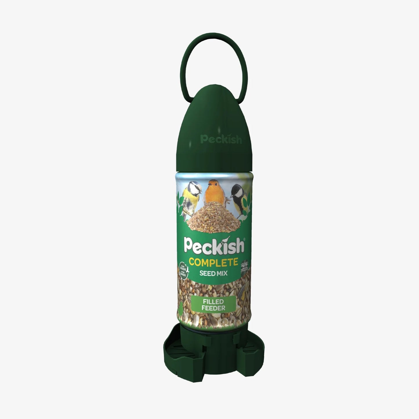 Peckish Seed Mix Filled Feeder