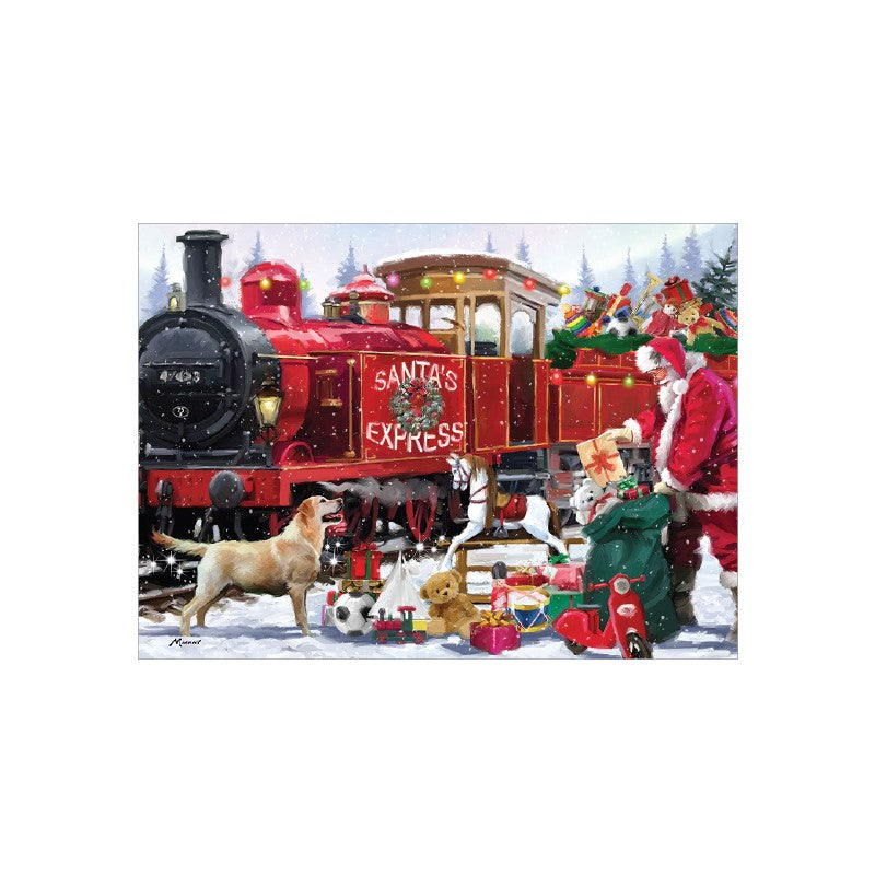 Santa's Express 1000 Piece Puzzle