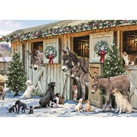 Festive Stable Friends 500pc Puzzle