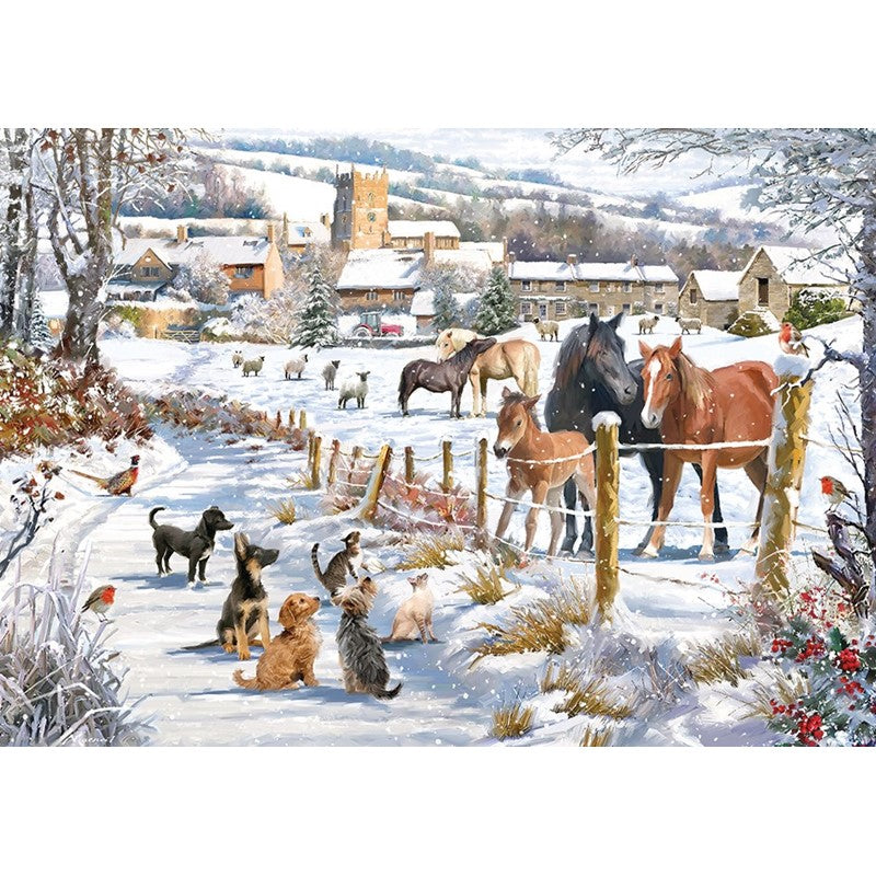 Winter Fields 1000pc Puzzle