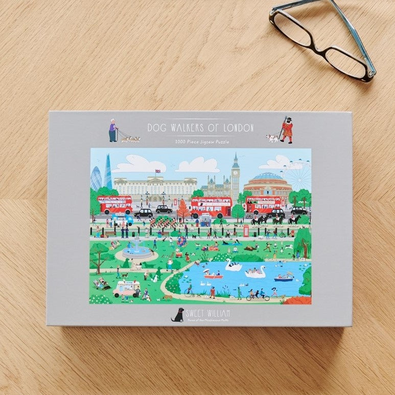 Dog Walkers of London Jigsaw Puzzle