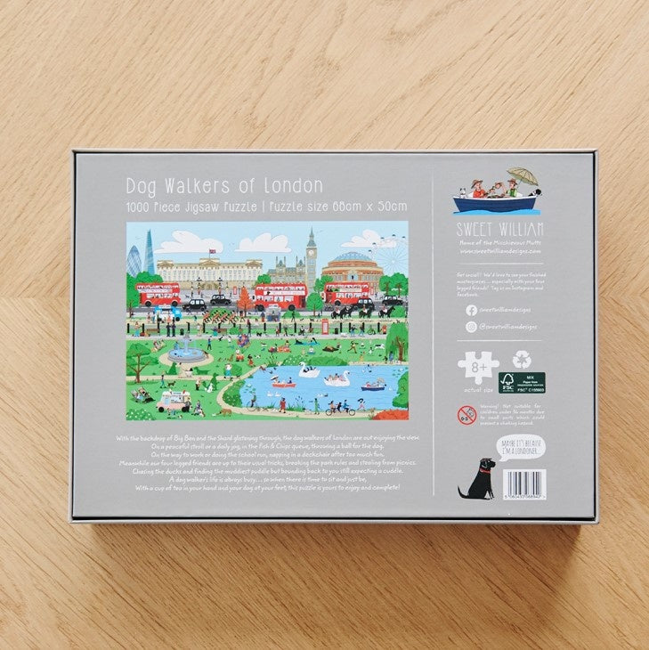 Dog Walkers of London Jigsaw Puzzle