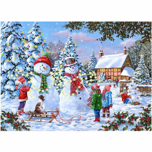 Glow In the Snow 1,000 Piece