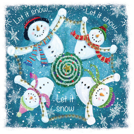 Pack de pare-chocs de cartes de Noël Redwings (5 paquets)