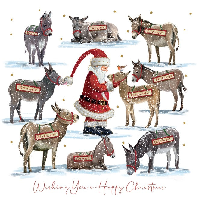 Santa's Donkeys