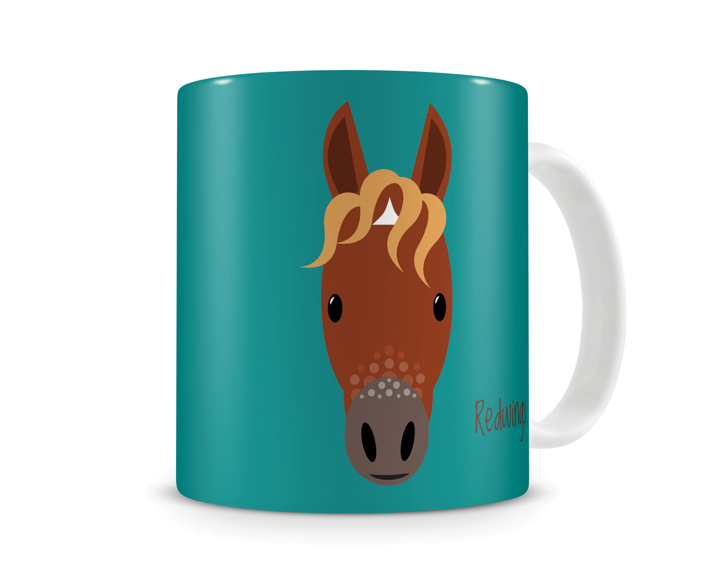 Redwings Illustrated Mug