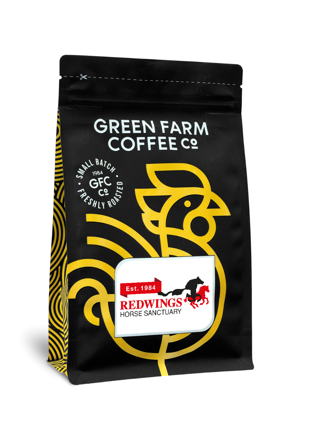 Redwings x Green Farm Café Dolce Ground Coffee 200g