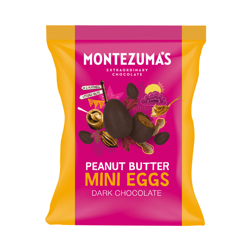 Montezuma’s Dark Chocolate Peanut Butter Mini Eggs