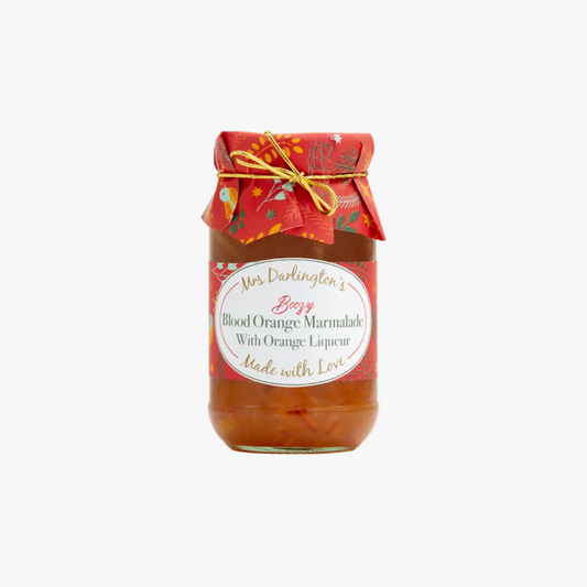 Mrs Darlington's Boozy Blood Orange Marmalade with Orange Liqueur