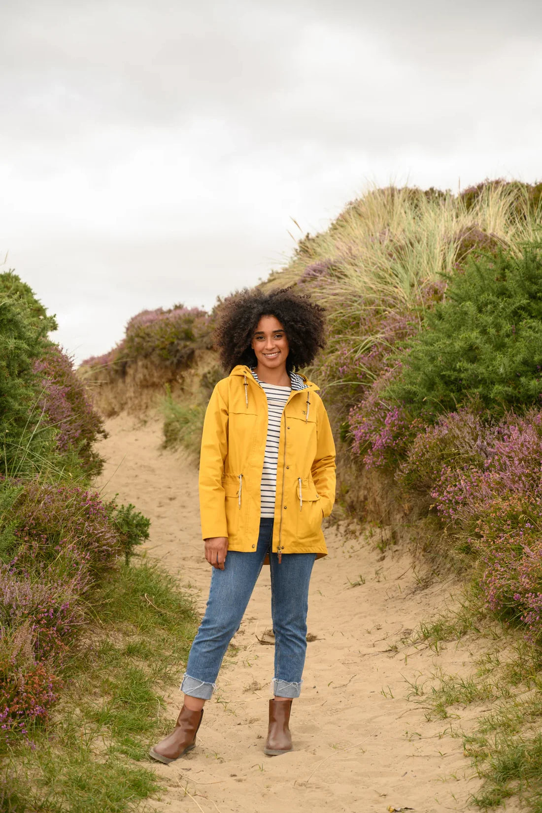 Lighthouse Clothing Alicia Coat - Sunrise Yellow