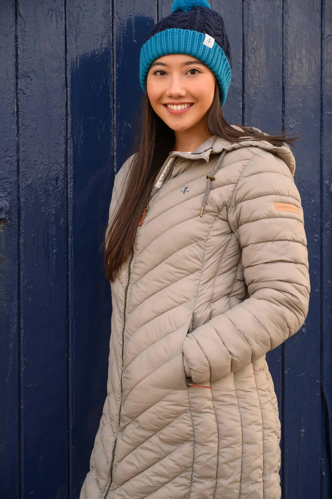 Lighthouse Clothing Laurel Ladies Coat - Mocha