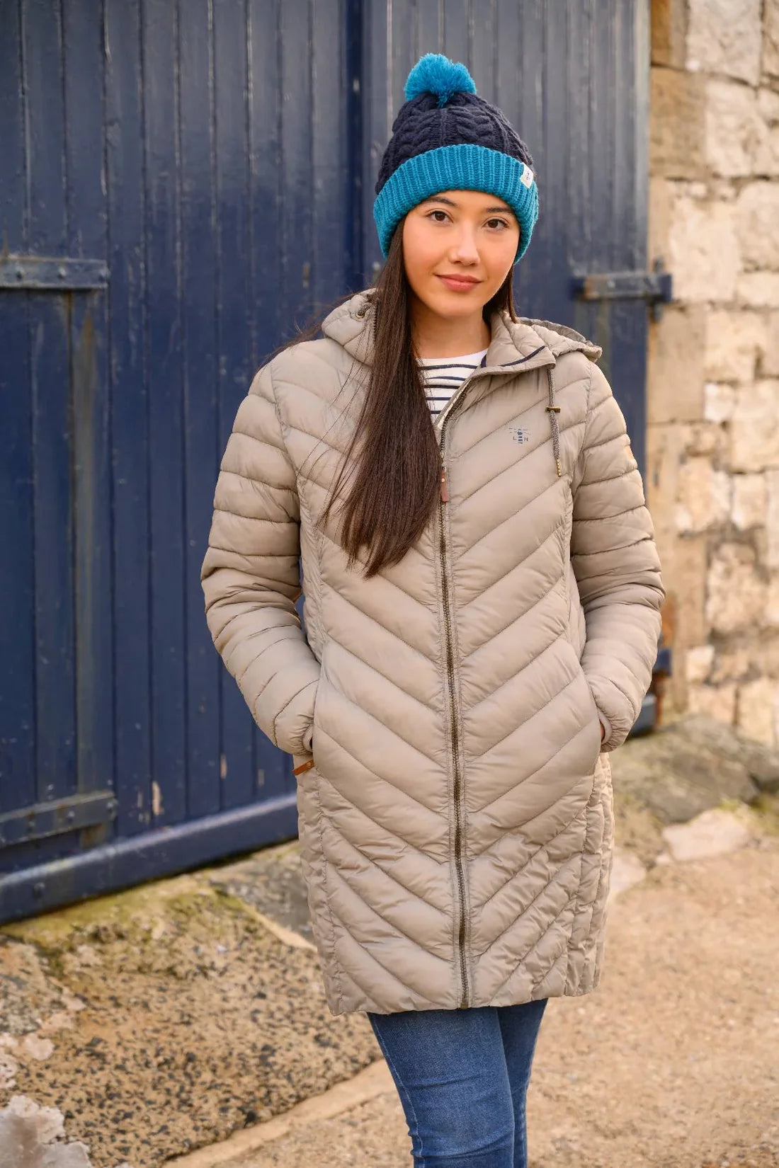 Lighthouse Clothing Laurel Ladies Coat - Mocha
