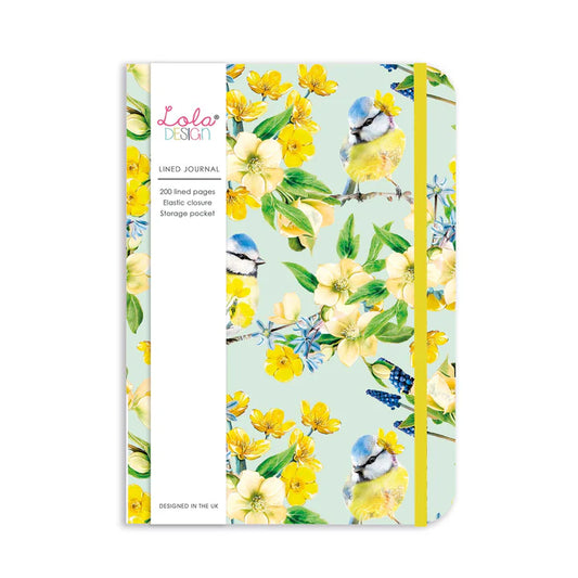 Blue Tit Hardback Journal