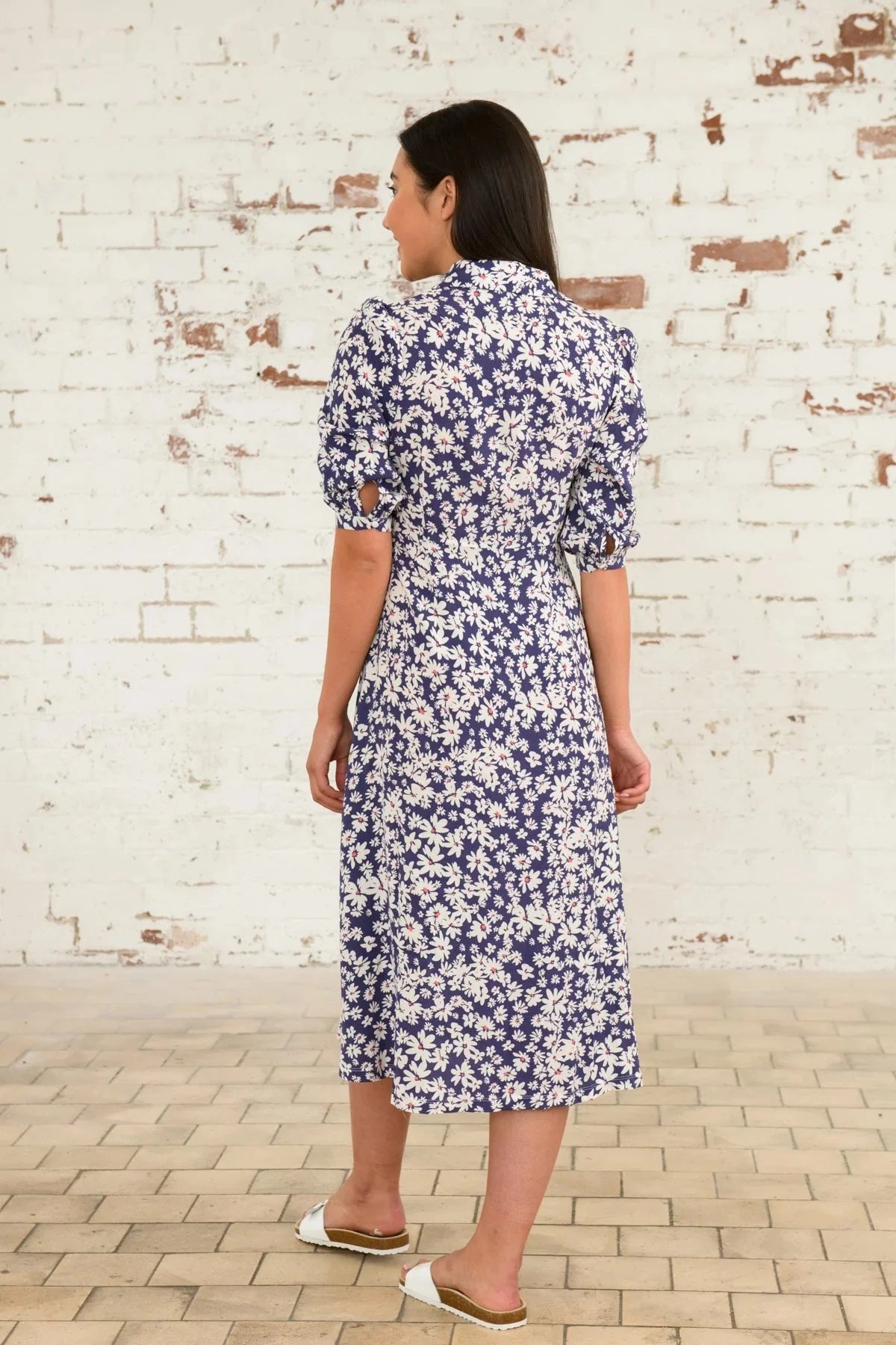 Lighthouse Clothing Aoife Dress - Indigo Daisy