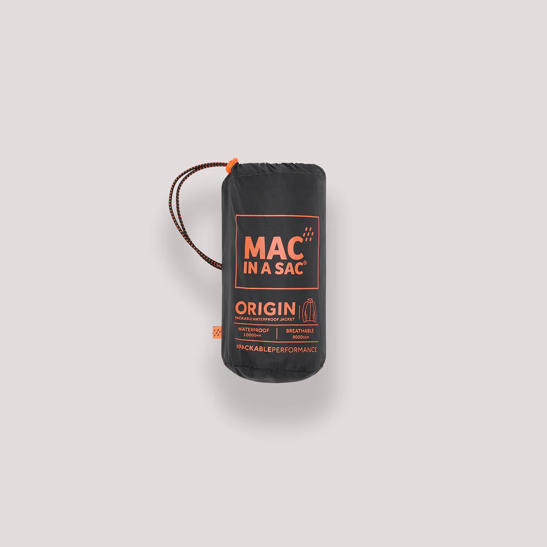 Mac in a Sac Waterproof Jacket - Charcoal