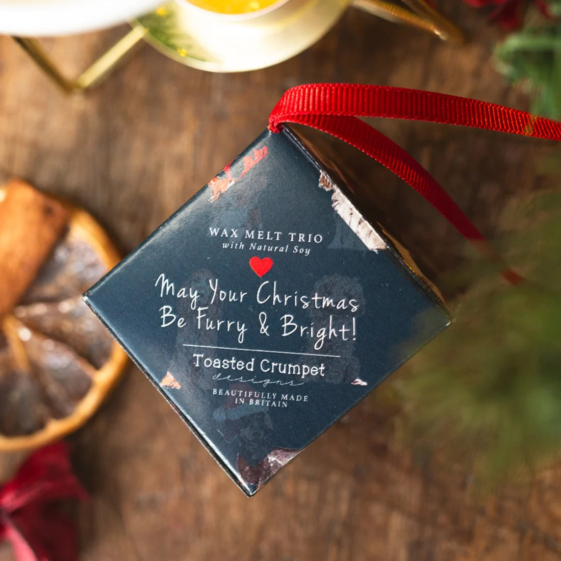 Christmas Dogs Mini Wax Melt Bauble