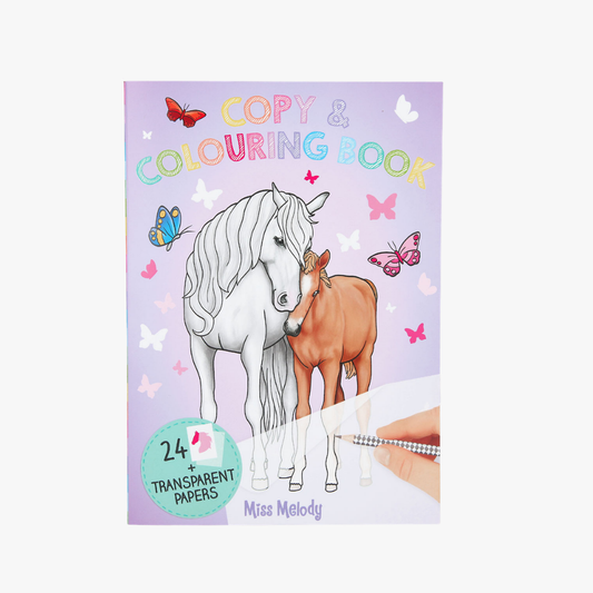 Miss Melody Copy & Colouring Book