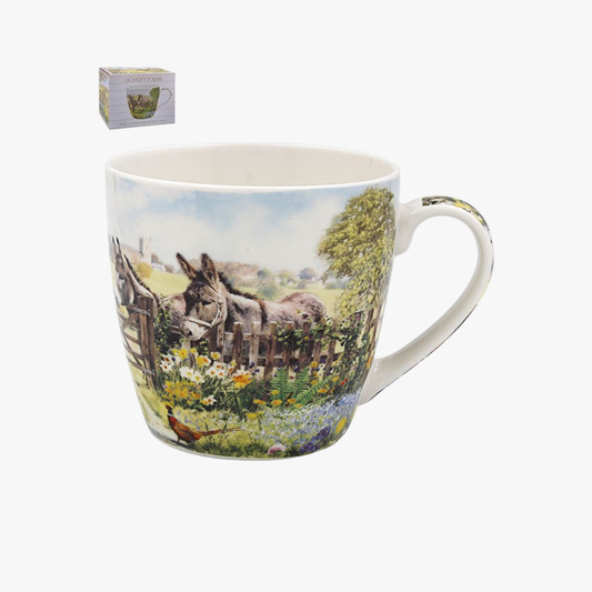 Donkey Pasture Breakfast Mug