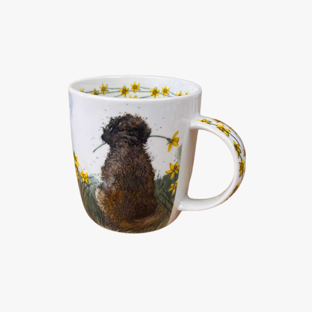 Doodle and Daffodils Mug