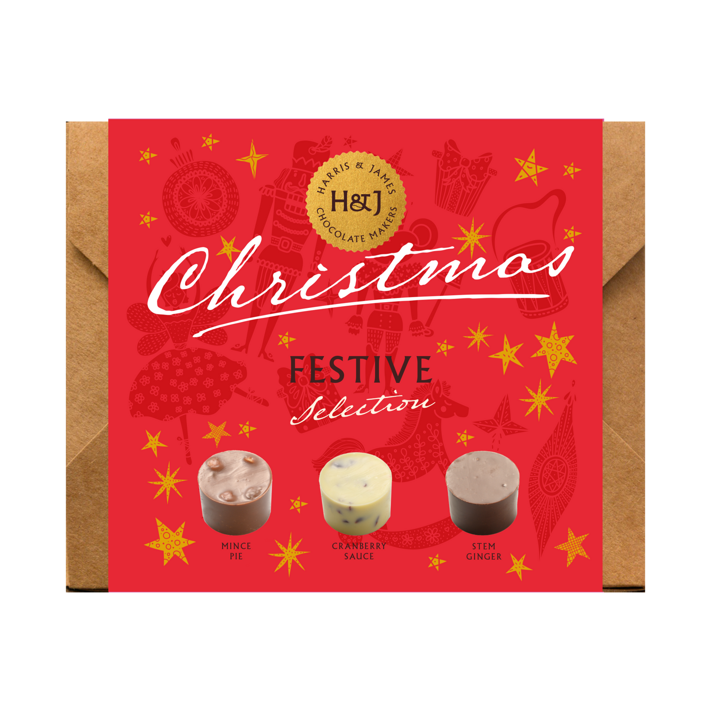 H&J Festive Selection Indivdual Chocolate Box