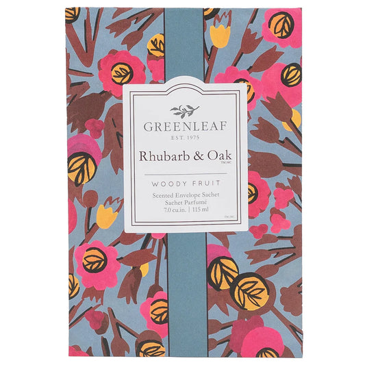 Rhubarb & Oak Scented Sachet