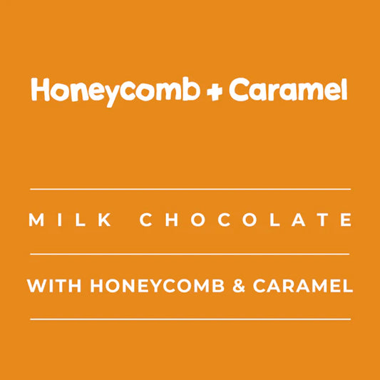 Gnaw Honeycomb & Caramel Chocolate Bar