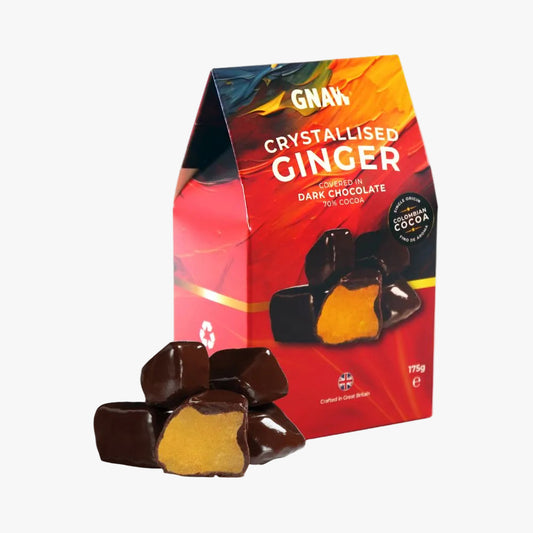 GNAW 70% Dark Chocolate Ginger Bites