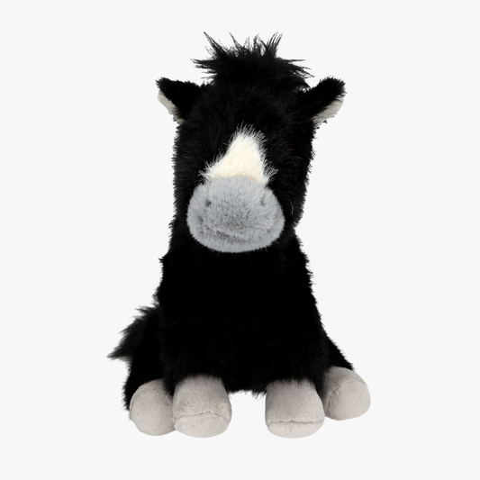 Miss Melody Plush Horse Black