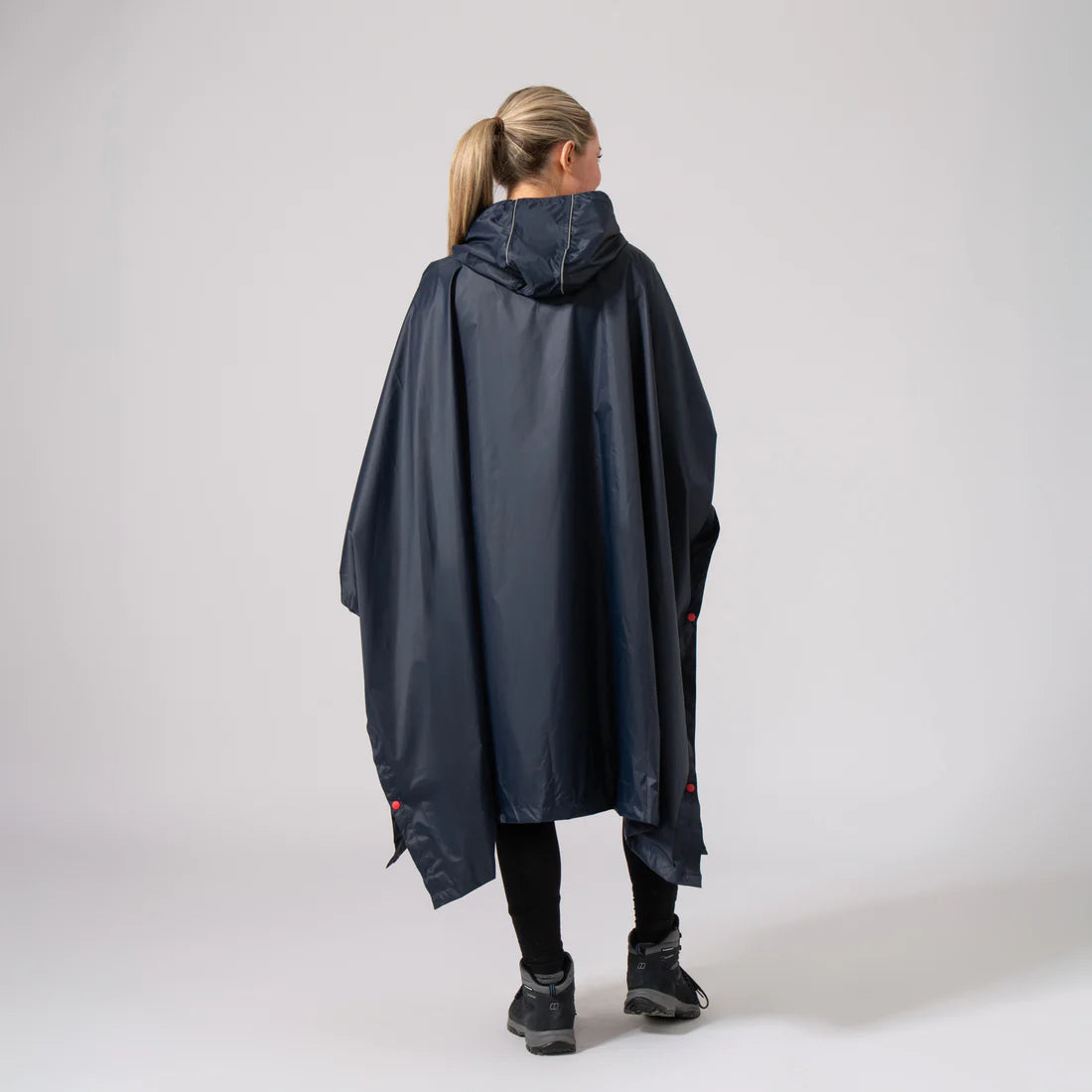 Mac in a Sac Waterproof Poncho - Navy