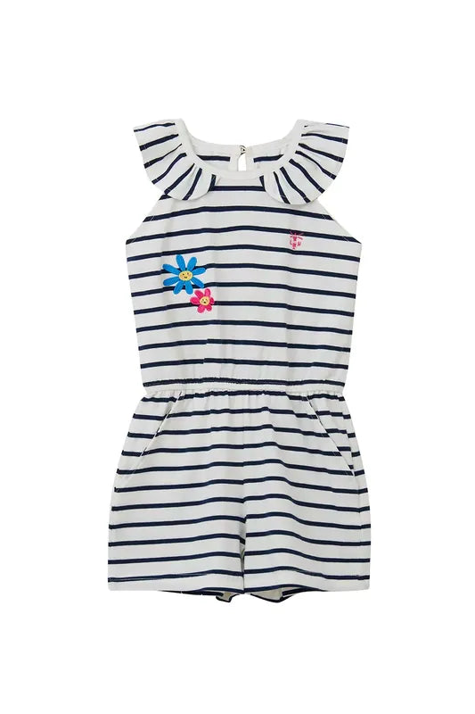 Lighthouse Clothing Penelope Playsuit - Cloud Midnight & flowers