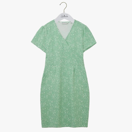 Lighthouse Clothing Lena Dress - Soft Green Floral