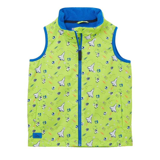 Lighthouse Clothing Alex Boys Gilet - Lime Space
