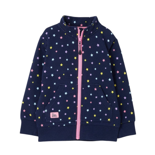 Lighthouse Clothing Ava Full Zip Top - Star Print