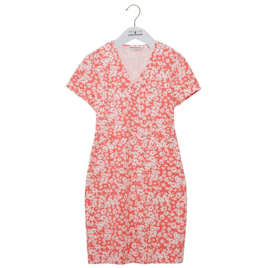 Lighthouse Clothing Lena Dress - Coral Daisy