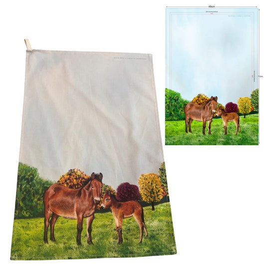 Muffin the Mule Tea Towel
