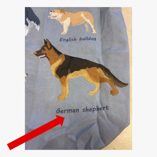 Dog Foldable Shopper