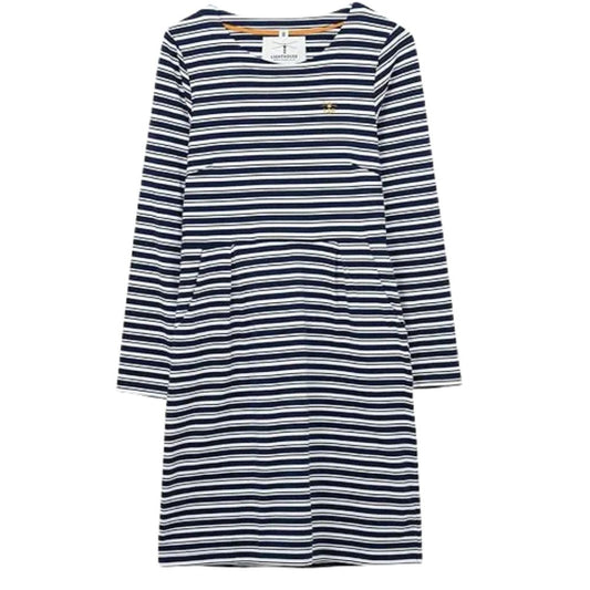 Lighthouse Clothing Ivy Dress - Navy Stripe