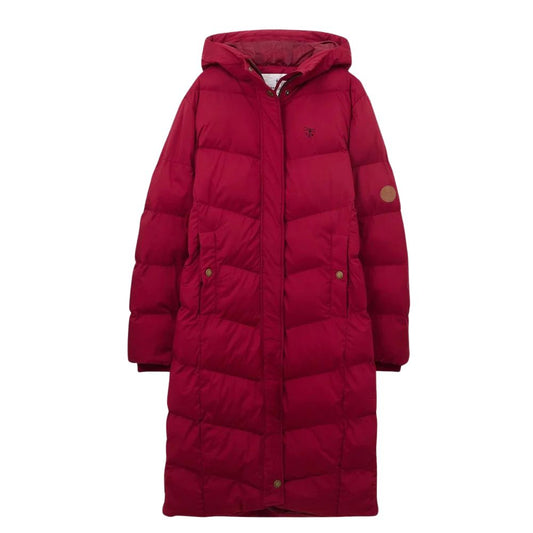 Lighthouse Clothing Savannah Long Coat - Maroon