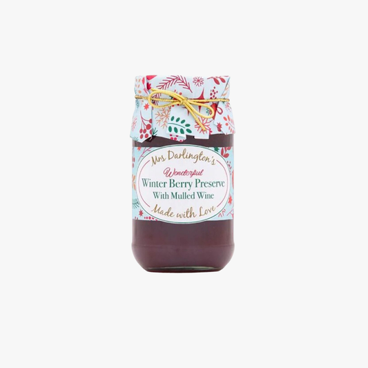 Mrs Darlington's Winter Berry Preserve Gold Tie