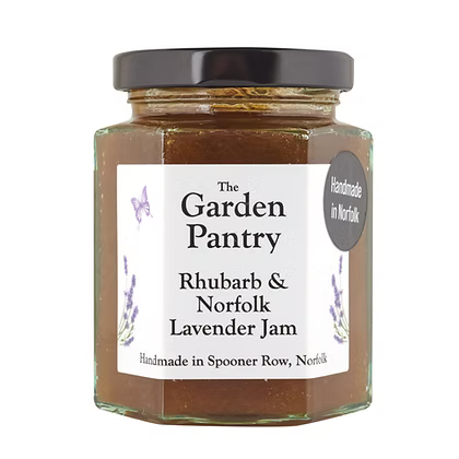 The Garden Pantry Rhubarb & Lavender Jam