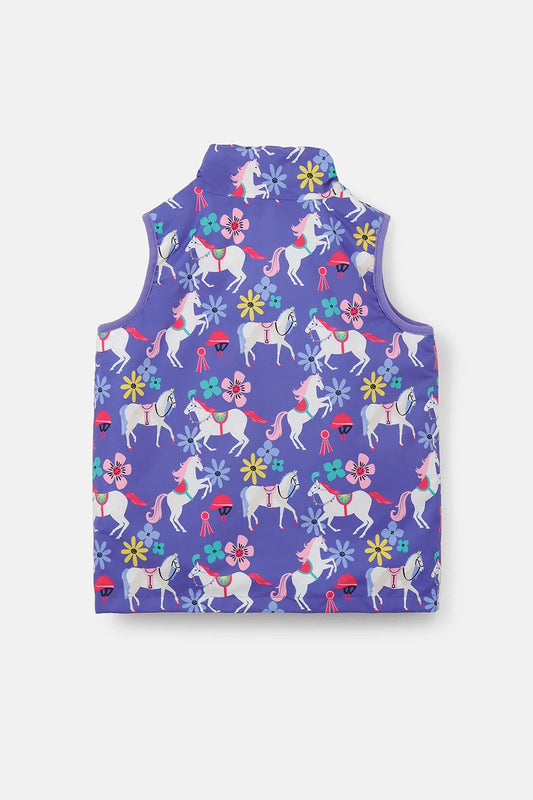 Lighthouse Clothing Alex Gilet - Horse Print