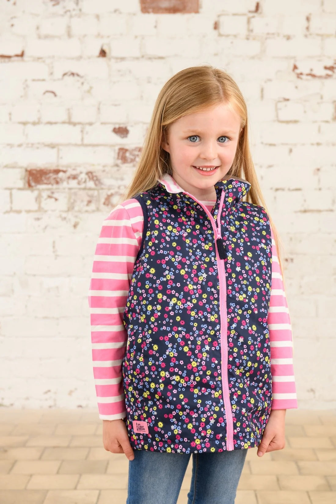 Lighthouse Clothing Alex Gilet - Floral