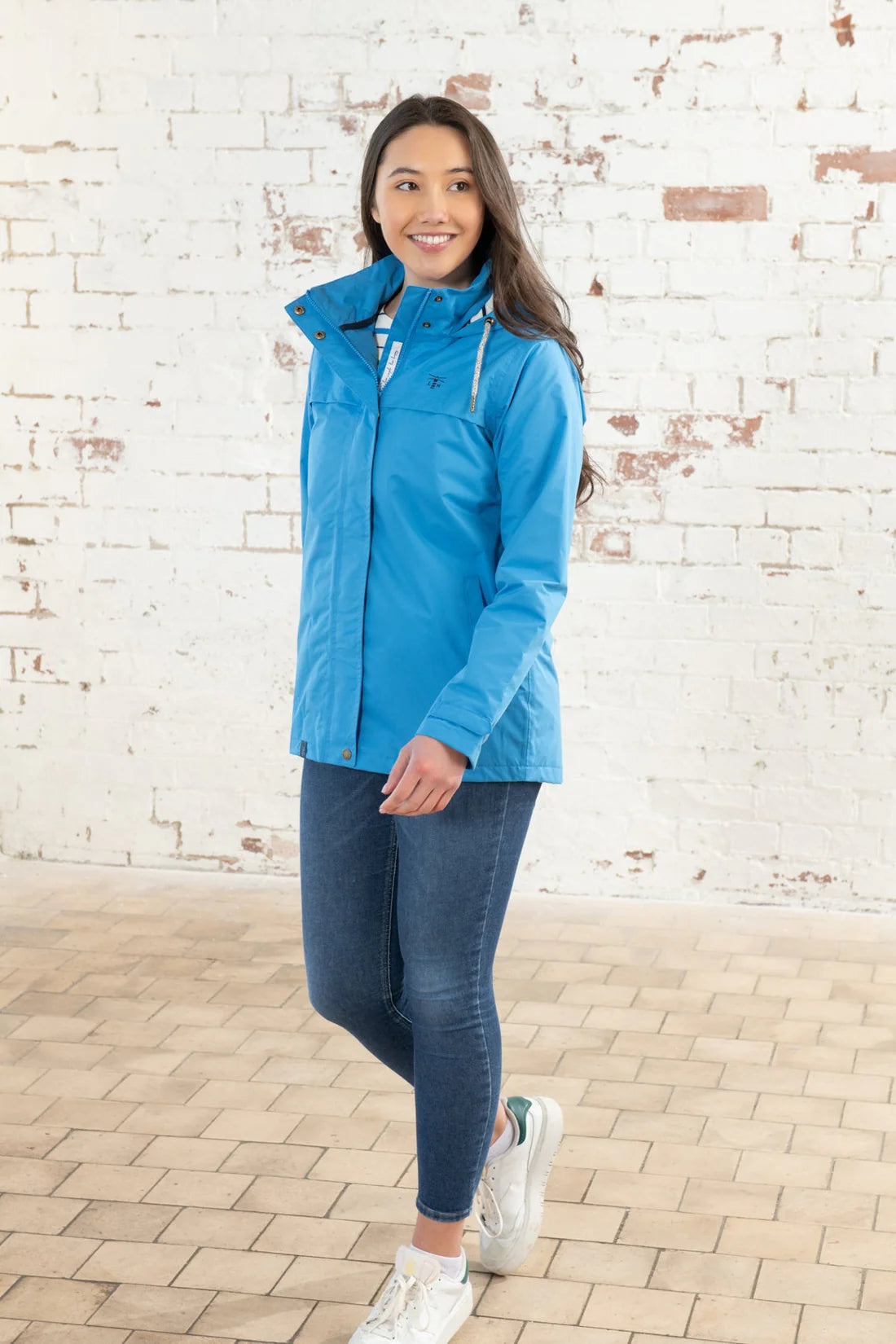Lighthouse Clothing Beachcomber Coat - Azure Blue