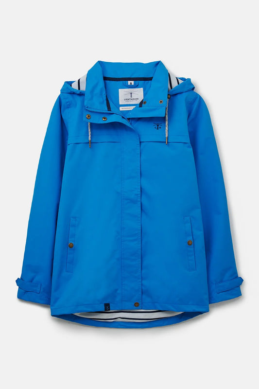 Lighthouse Clothing Beachcomber Coat - Azure Blue