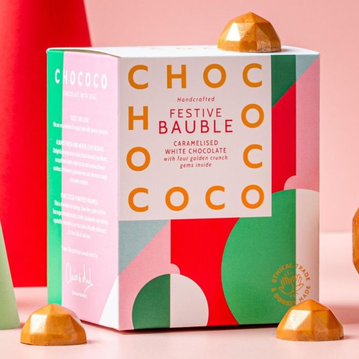 Chococo Blonde Christmas Bauble