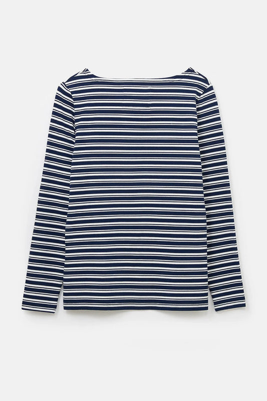 Lighthouse Clothing Causeway Top - Navy Stripe